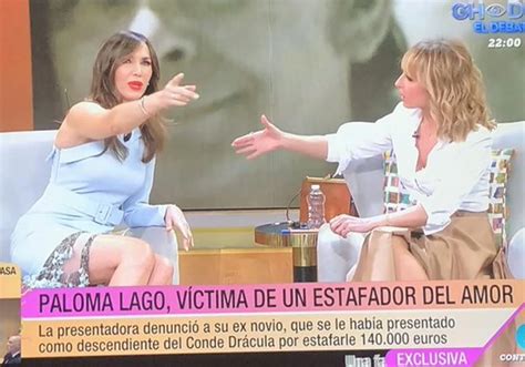 paloma lago y emma garcia|Emma García se enfada y termina su entrevista con。